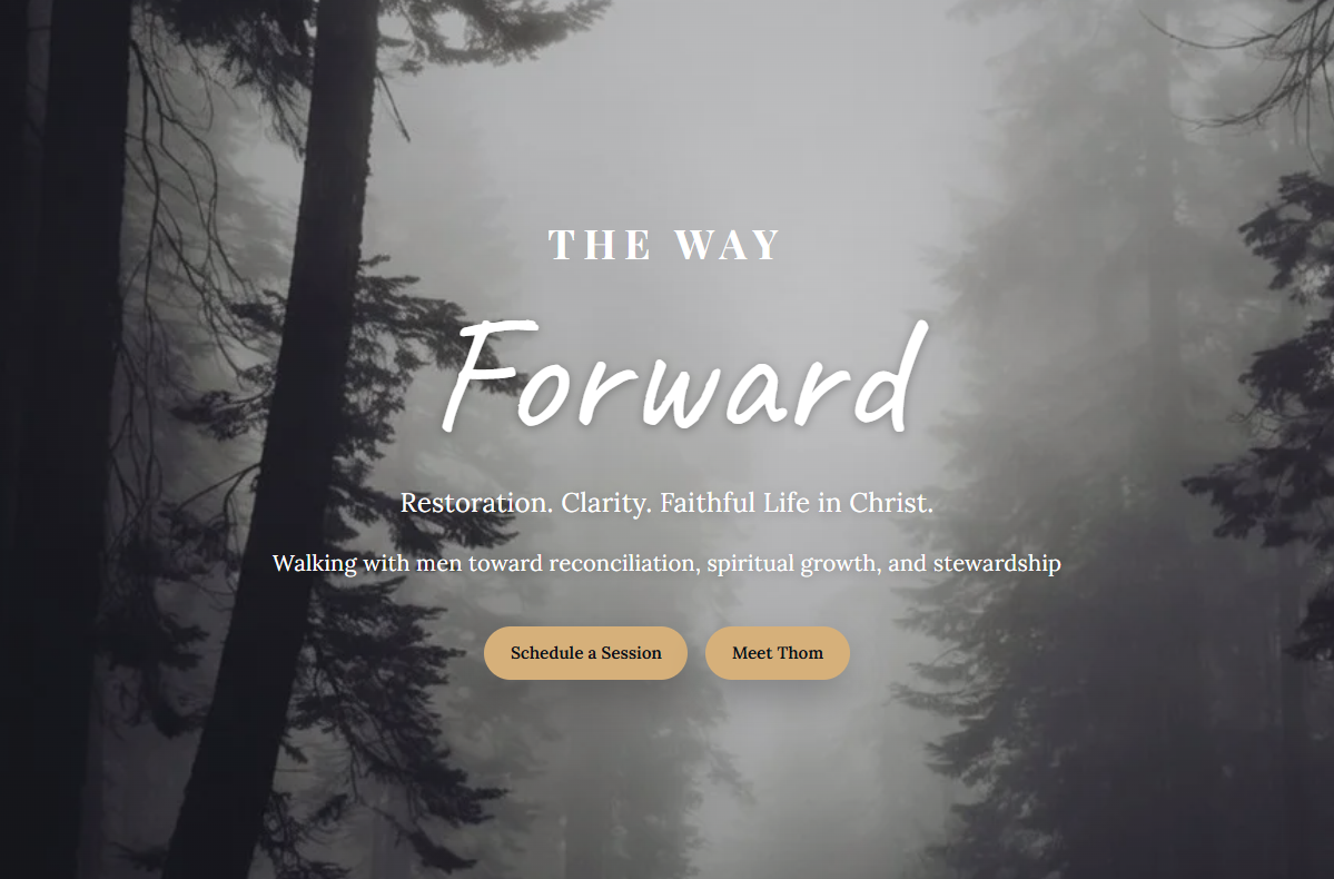 The Way Forward ministry website
